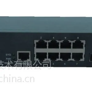GL-2000系列百兆非网管24电2光电复用口采用网线供电自然散热POE交换机