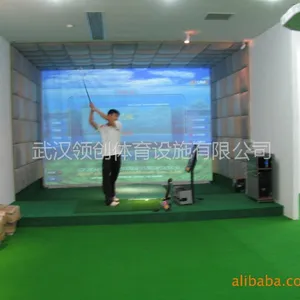 供应承包室内模拟高尔夫工程