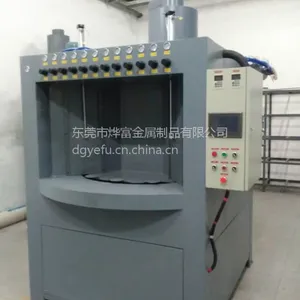 东莞烨富喷砂机 转台式自动喷砂机 打砂机 喷丸机