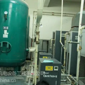 供应厂长家直销37KW空压机余热回收节能改造热水工程,零能耗热水,艾德品牌