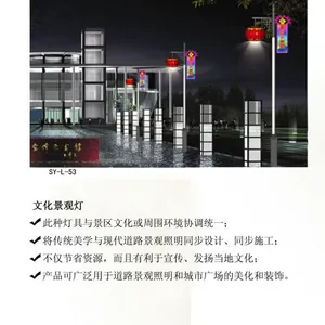 供应高效节能环保的LED路灯——SY-L-53——55型号加工定制