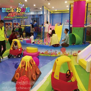 软体景观室内儿童游乐设备 糖果主题淘气堡亲子乐园 儿童游乐园娱乐项目