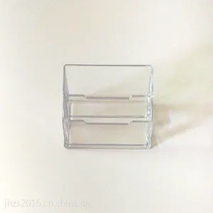 ***透明亚克力名片座 透明亚克力名片盒 商务名片盒