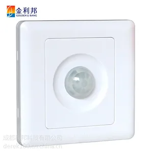 金利邦红外人体智能感应开关 86型二线数字感应开关质保3年***