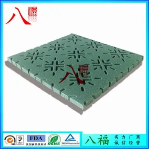 八福【8F】工厂直销***无气味的人造草坪吸震垫层适用于高尔夫球场、足球场排水垫层