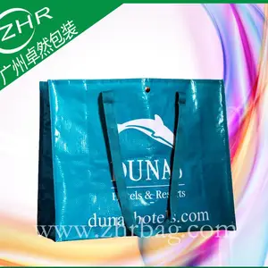 【卓然包装】加长肩带手提编织袋 广东优质厂家专业定做 出口外贸高档PP编织袋