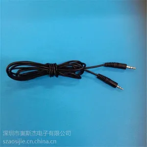 库存3.5mm音频线 纯铜屏蔽线 3.5对3.5公头线 2.1M