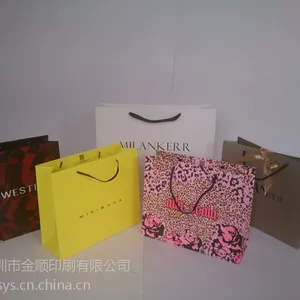 供应深圳厂家批量定做手提袋、订做服装手袋、展销会手提袋