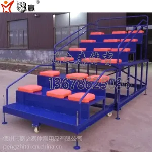 鹏之泰体育 馨赢牌 看台 计时裁判席 伸缩式移动看台,24座 12座
