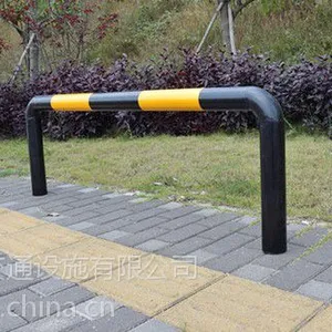 U型护栏马路隔离杆76杆u型杆人行道隔离杆反光钢管栏道路钢管杆