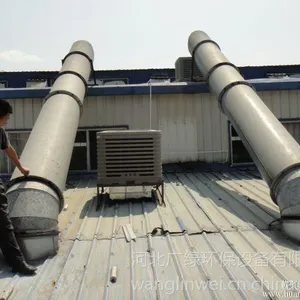 铝加工厂高温厂房降温选用水蒸发空调机