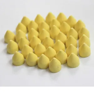 供应供应圆锥形三角形金字塔形树脂研磨石/塑胶研磨石