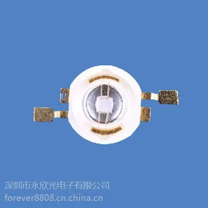 深圳灯珠厂家供应1W,UVLED紫光灯珠，360-370nm,