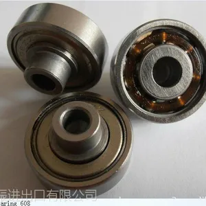 长期提供慈溪 非标轴承轴承钢，不锈钢，碳钢 包胶 陶瓷608，欢迎订做 有大量尺寸非标608。