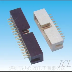 供应LED专用2.54mm 直插简牛 黑白
