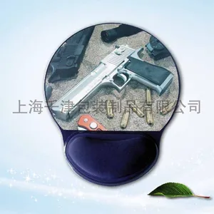 供应益津YJ-0918布面鼠标垫,护腕鼠标垫【可以按要求和造型印制】