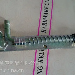 镀彩插销 弯头重型弹簧铁插销车厢插销