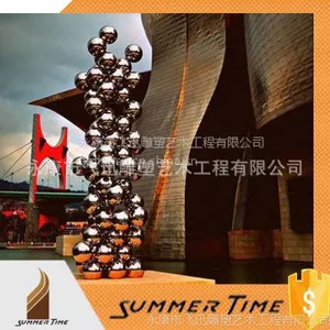 浙江飞迅 户外 不锈钢雕塑 房地产抽象 城市景观雕塑 雕塑厂家