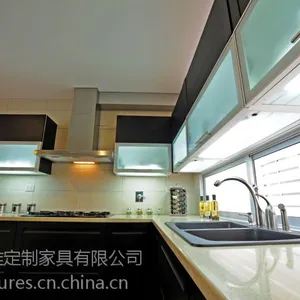 客唯定制出口品质高端整体实木简约厨房