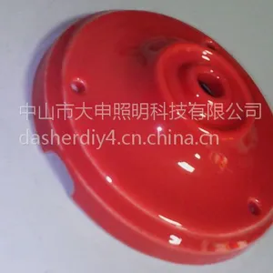 厂家直销陶瓷吸顶盘 灯饰配件 时尚吊件