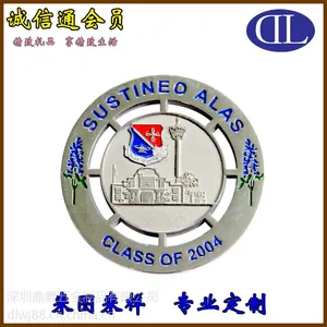 厂家专业定制金属镀古浮雕纪念章 精美外贸纪念币定制收藏