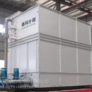 河南闭式冷却塔 SKBN-200T 尚科冷却、湿式、普通型、逆流、热处理工段实例