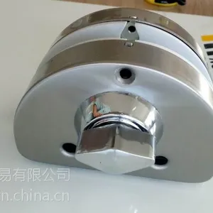 朗逸NOREN 玻璃门锁 201#不锈钢 半圆单门带拧 朗逸品质保障