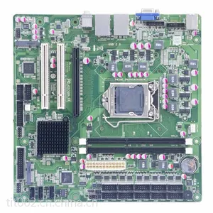 POS主板,H61芯片组、10 COM、8USB、1 PCI-E、2PCI,2个千兆网口