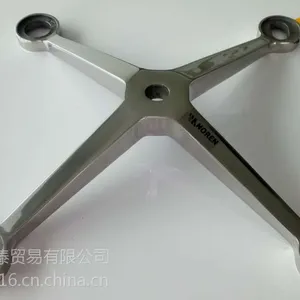 朗逸NOREN 幕墙爪250系列驳接爪 四爪 亮光 厂家精铸 朗逸品质保障