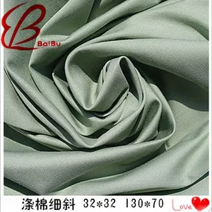 百布工装面料,涤棉细斜纹T65/C35,32*32,130*70全工艺工作服面料