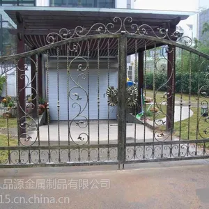 厦门铁艺大门,厦门欧式铁艺门直销,厦门锻造铁艺大门