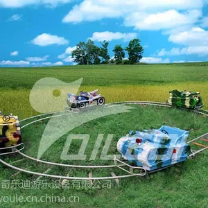 轨道追逐车儿童游乐设备趣味游乐设施轨道旋转座舱趣味轨道设备