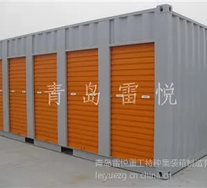 供应20GP卷帘门仓储集装箱移动仓储笼箱