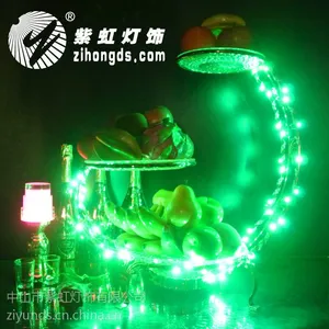 紫虹LED发光三层果盘 大型 酒吧 水果拼盘