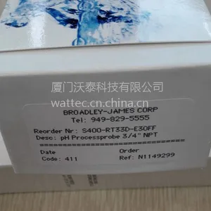 美国BJC在线pH电极S400-RT33D-E30FF