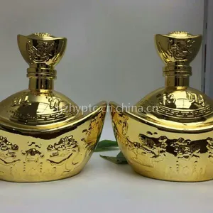 酒瓶电镀,玻璃瓶高温丝印,广州恒誉酒瓶烤漆厂