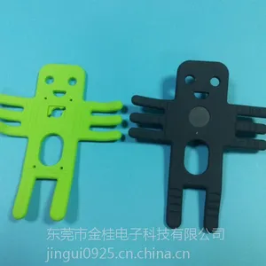 东莞金桂厂家定制 笑脸人形可变形车载充电手机支架 车载导航手机架 充电手机挂架