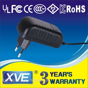 供应XVE牌8.4V1A充电器适配器 过3C CE FCC RHOS认证 扫地机充电器适配器