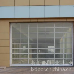 供应供应消防队透明滑升门