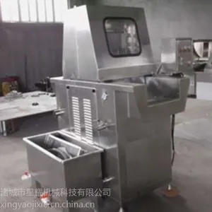 厂家直销不锈钢 星耀牌盐水注射机 全自动鸡鸭鱼肉腌制入味机
