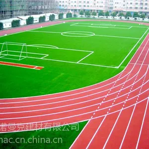 诺曼克运动场地坪 塑胶跑道