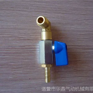 供应黄铜接头 高品质 铜制放气阀 带塑料手柄 品质*** 价格实惠
