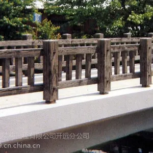 开远钢结构有限公司仿木栏杆供应蒙自市