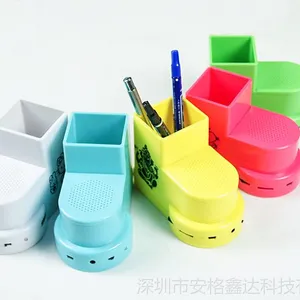 供应Angeda笔筒式插卡USb音响 可订制logo音箱