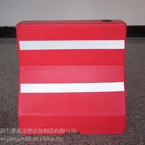 浙江科凯滚塑隔离墩生产厂家 公路防撞隔离墩 塑料注水隔离墩批发