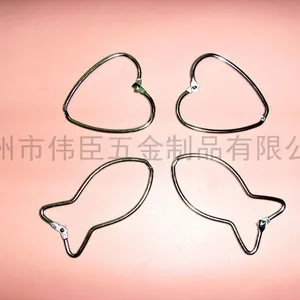 圆形 星形 活页环卡圈 装订铁圈