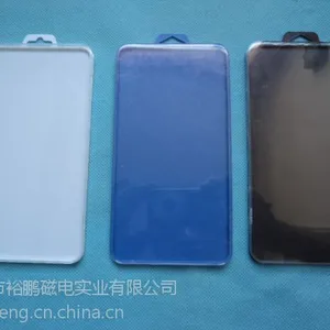 热销钢化玻璃膜透明盒 玻璃保护膜透明包装盒 ps透明水晶盒YP-51