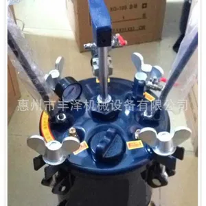 促销气动10L涂料压力桶/台湾原装喷枪/油墨搅拌机/手动搅拌包邮