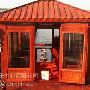 供应江苏周氏木业H-0221,8.5M*2.5M的餐饮船观光船画舫船