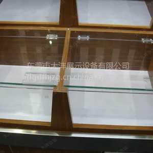 大沣货架-轻量级玻璃木材结合双面格调层格式货架(DF-292)
